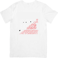 Thumbnail for My Hustle Looks Different T-Shirt | Bold Outline Typography Graphic Tee | Entrepreneur Gift