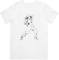 Thumbnail for Breakdancer Line Art T-Shirt | Street Dance Sketch Graphic Tee | Hip Hop Dancer Gift
